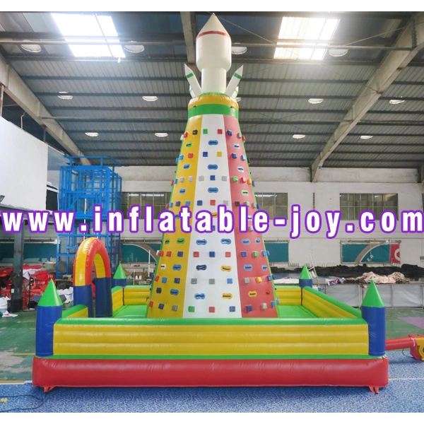 6X6m Square Outdoor Giant Inflatable Climbing Wall