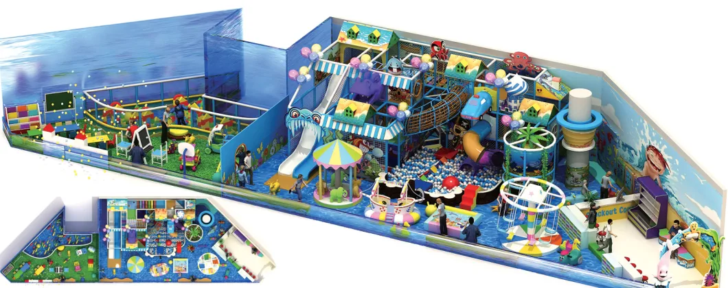 Daycare Center Soft Indoor Playground Area for Kids Ty-14047