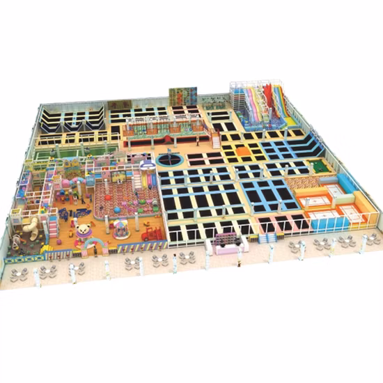 Patio al aire libre modificado para requisitos particulares de los niños del equipo del parque del trampolín de los deportes del adulto interior