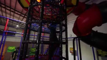 Grandes comerciales Niños Adultos Deportes Cuerda Curso Trampoline Park