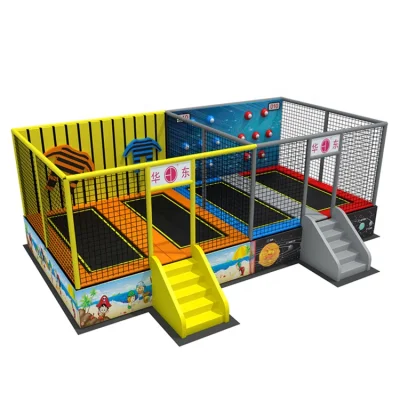 Parque de trampolín interior para niños y adultos, divertido, barato, personalizado