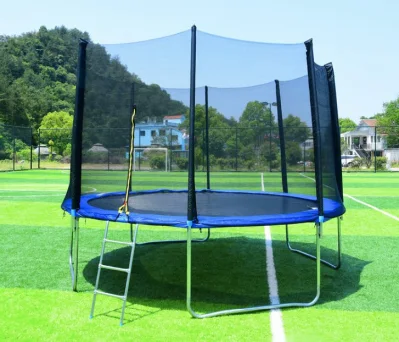 Combo Bounce Jump Outdoor Fitness PVC Primavera Cubierta Acolchado Niños Trampolín