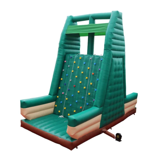 Muro de escalada inflable divertido personalizado para la venta