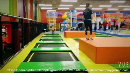 Gimnasio para niños al aire libre Trampolines Commercial Jump Sports Equipment Indoor Trampoline Park